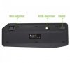 Techly Klawiatura bezprzewodowa BT/RF 2.4GHz touchpad LED